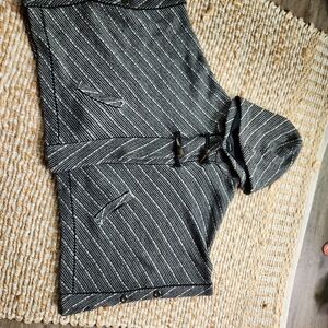 Closing Out Bundle And Save Forever 21 Black and Cream Knit Cape